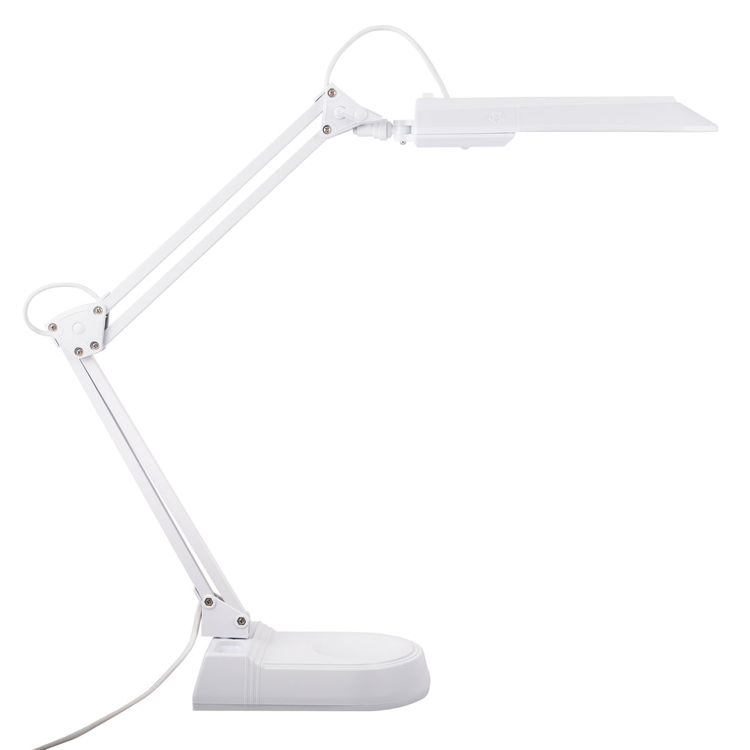 Derma UVB with table top stand side view by Care Lamps
